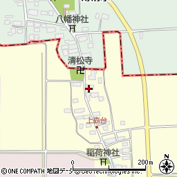 福島県会津若松市高野町大字柳川金森周辺の地図