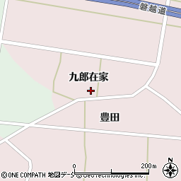 福島県耶麻郡猪苗代町長田九郎在家周辺の地図
