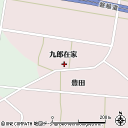 福島県猪苗代町（耶麻郡）長田（九郎在家）周辺の地図