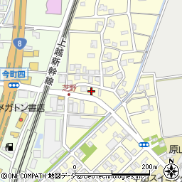 新潟県見附市芝野町1202周辺の地図