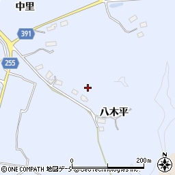 福島県南相馬市小高区女場八木平周辺の地図