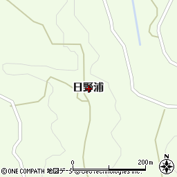 新潟県長岡市日野浦周辺の地図