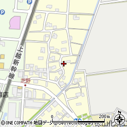 新潟県見附市芝野町1077-1周辺の地図