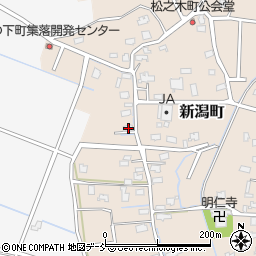 新潟県見附市新潟町3312-2周辺の地図