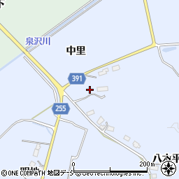 福島県南相馬市小高区女場中里8周辺の地図