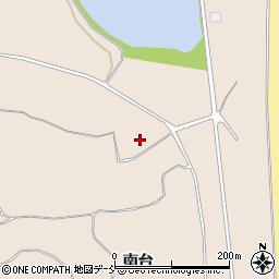 福島県南相馬市小高区角部内北台周辺の地図