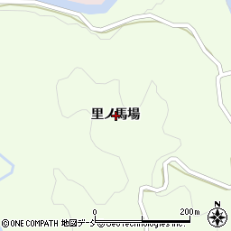福島県二本松市東新殿里ノ馬場周辺の地図