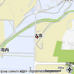 福島県会津若松市河東町浅山古寄周辺の地図