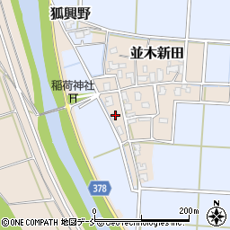 新潟県長岡市並木新田633周辺の地図