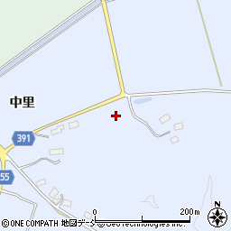 福島県南相馬市小高区女場中里25-1周辺の地図