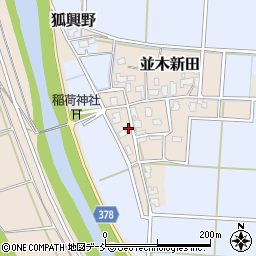 新潟県長岡市並木新田633-1周辺の地図