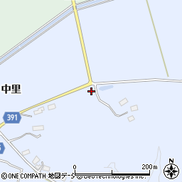 福島県南相馬市小高区女場中里25周辺の地図