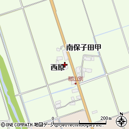 福島県会津若松市河東町郡山西原41周辺の地図