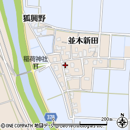 新潟県長岡市並木新田571周辺の地図