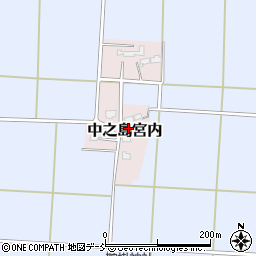 新潟県長岡市中之島宮内周辺の地図