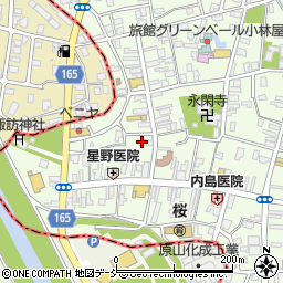 辰巳屋米店周辺の地図
