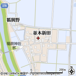 新潟県長岡市並木新田546-1周辺の地図