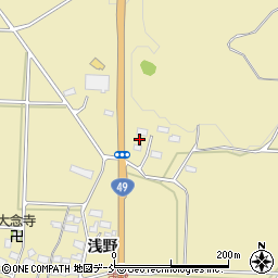 福島県会津若松市河東町浅山浅野270周辺の地図