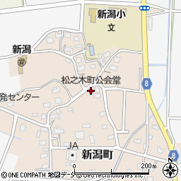 松之木町公会堂周辺の地図