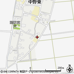 新潟県長岡市中野東1187周辺の地図