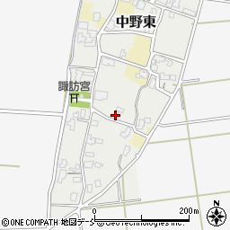 新潟県長岡市中野東1177周辺の地図