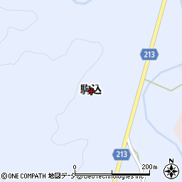 新潟県三条市駒込周辺の地図