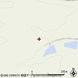 福島県河沼郡会津坂下町牛川楢沢山周辺の地図