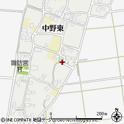 新潟県長岡市中野東1145周辺の地図