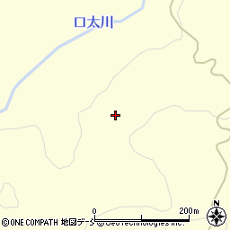 福島県二本松市田沢（小屋内）周辺の地図