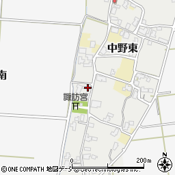 新潟県長岡市中野東1054周辺の地図