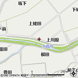 小高川周辺の地図