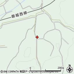 福島県耶麻郡磐梯町更科山田周辺の地図
