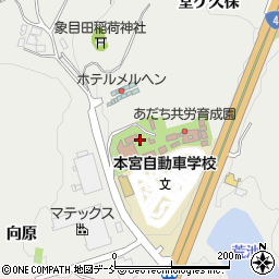 福島県安達郡大玉村大山狐森周辺の地図