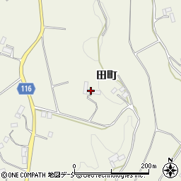 福島県二本松市田町321周辺の地図