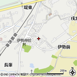 福島県会津若松市河東町広田東周辺の地図
