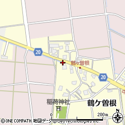 新潟県長岡市鶴ケ曽根957周辺の地図
