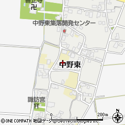 新潟県長岡市中野東1086周辺の地図