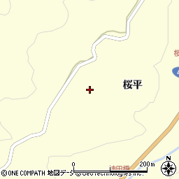 福島県二本松市田沢桜平131周辺の地図
