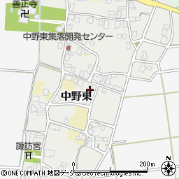 新潟県長岡市中野東1097周辺の地図