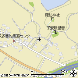 福島県会津若松市河東町八田漆沢周辺の地図