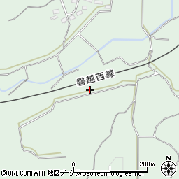 福島県磐梯町（耶麻郡）更科（三階）周辺の地図