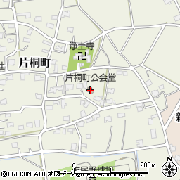 片桐町公会堂周辺の地図