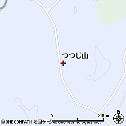 福島県二本松市西勝田つつじ山176周辺の地図