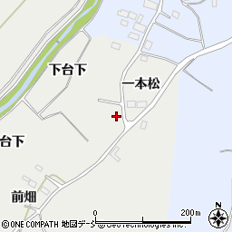 福島県南相馬市小高区小屋木一本松周辺の地図