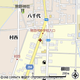 県立病院周辺の地図