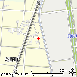 新潟県見附市芝野町1279周辺の地図