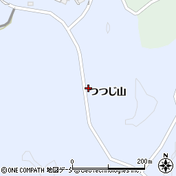 福島県二本松市西勝田つつじ山165周辺の地図