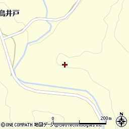 福島県二本松市田沢松林周辺の地図