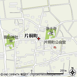 新潟県見附市片桐町周辺の地図