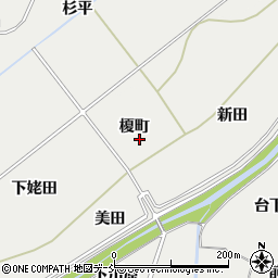 福島県南相馬市小高区小屋木（榎町）周辺の地図